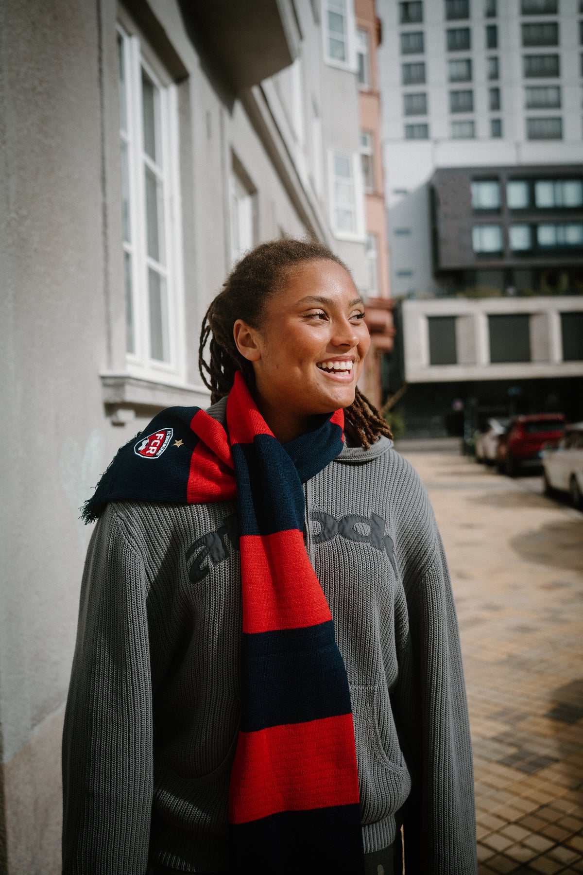 FC Rosengård Halsduk Randig