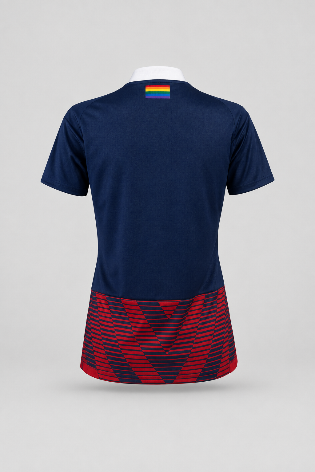 Commercial back-view packshot of the FC Rosengård jersey