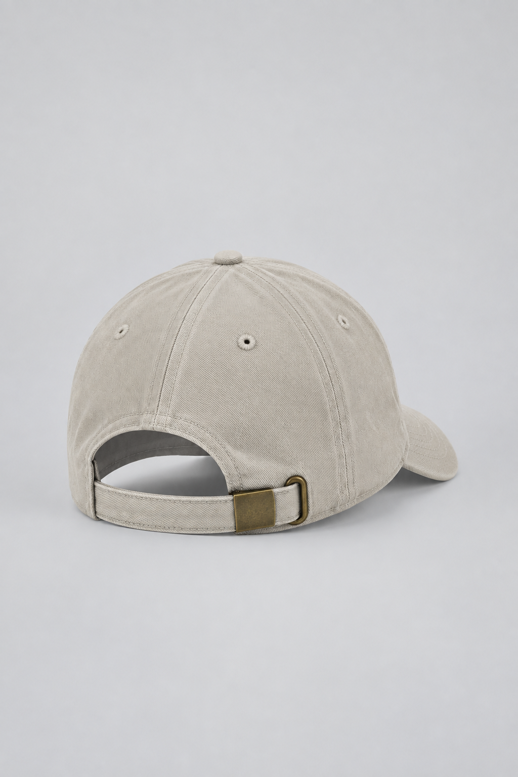 Commercial rear-view packshot of the cream cap